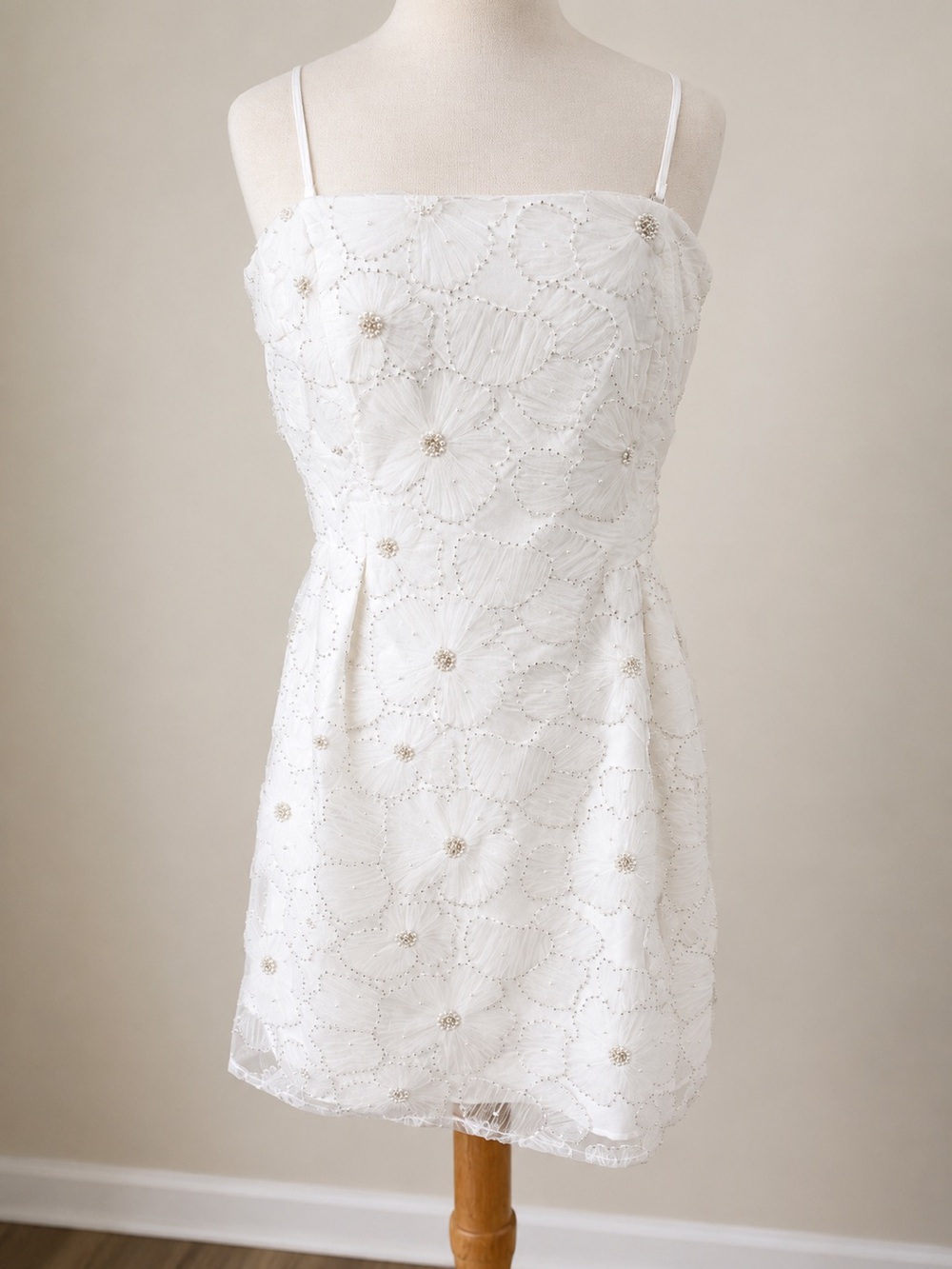 Sam Edelman Short Floral Beaded Dress NWT